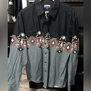 Aztec Button Down Shirt